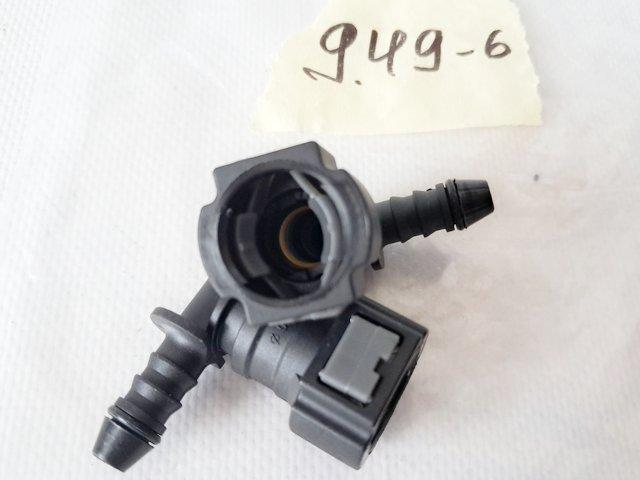 Штуцер паливопроводу кутовий (Ø 9,49-6 мм) 7255, фото 1