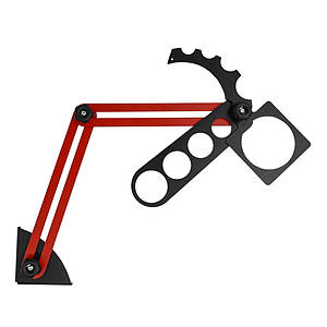 Трафарет (шаблон) плиточника для розмітки отворів 18 - 68 мм