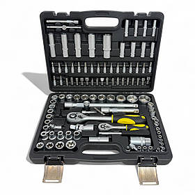 Професійний набір інструментів 1/2 «& 1/4» / 108ед Сталь AT-1082 [Cr-V хром-ванадієва сталь]