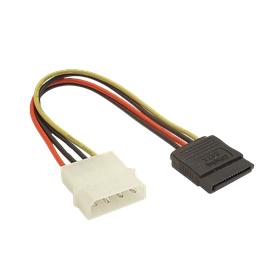 Кабель Atcom SATA-Power supply 0,1m Black (3798)