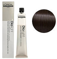 Кислотна гель-фарба без аміаку для волосся L'Oreal Professionnel Dia Light 4 50 мл