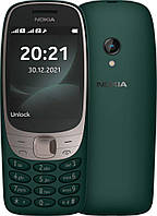 Кнопковий телефон Nokia 6310 Dual 2024 Green (UA)