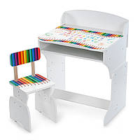 Дитяча парта M 301-4 дерево, зі стільчиком