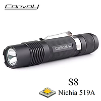 Ліхтар Convoy S8 Nichia 519A, 1x18650, CRI 90+