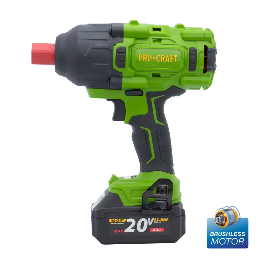 Акумуляторний гайковерт Procraft PWA82 Кейс (з 1 АКБ і ЗП), фото 1