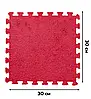 Набір дитячого м’якого килимка-пазлу (20 шт., 30×30 см) PZ-101 Crimson Red, фото 2