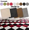 Набір дитячого м’якого килимка-пазлу (20 шт., 30×30 см) PZ-101 Crimson Red, фото 9