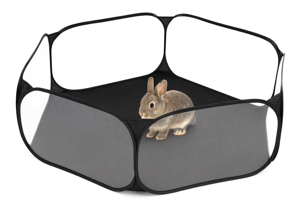 Вольєр манеж для гризунів 115х38 см Black DT-06, фото 1