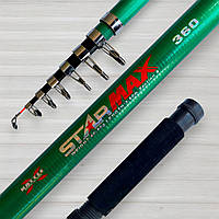 Спінінг телескопічний Weida Star Max, 40-80г, 3,6м