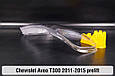 Скло фари Chevrolet Aveo T300 (2011-2015) дорест ліве, фото 5