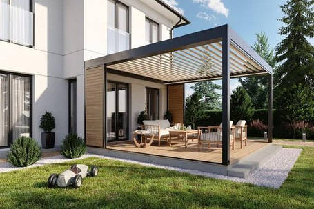 Навіси для дачі