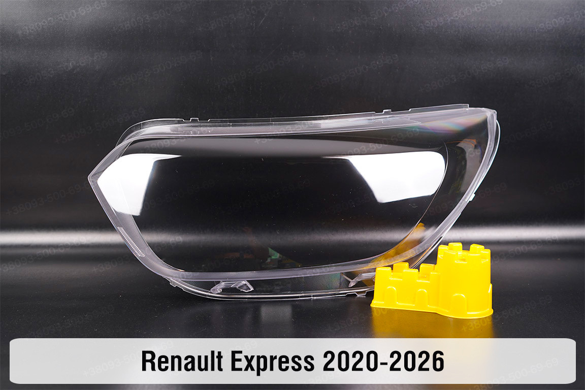 Скло фари Renault Express (2020-2026) ліве, фото 1