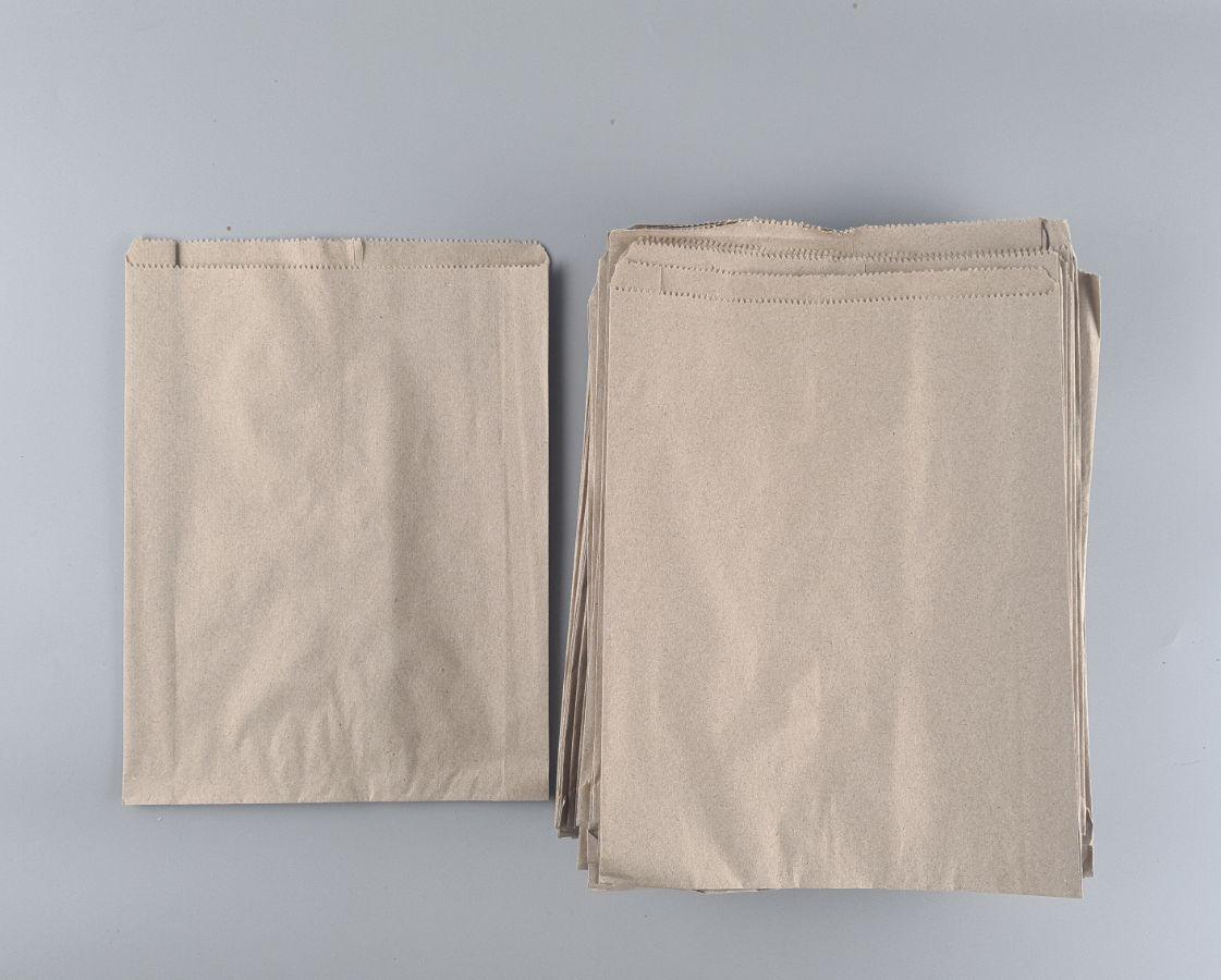 Бумажные пакеты саше крафт бурий, 220х50х300, 40г/м2 (100 шт), фото 1