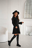 Базова сукня в рубчик з розкльошеною спідницею, фото 10