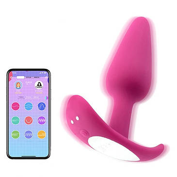 Анальна пробка Bluetooth Love Toy вібратор із дистанційним керуванням та масажем простати, фото 1