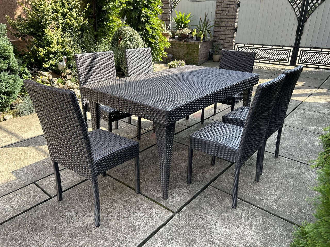 Комплект Садових меблів з Ротанга, фото 1