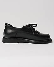 Туфлі жіночі Krula 161511 чорна шкіра, фото 3