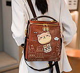 Жіночий рюкзак Beibaobao великої Котик, фото 3