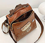 Жіночий рюкзак Beibaobao великої Котик, фото 4