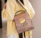 Жіночий рюкзак Beibaobao великої Котик, фото 7