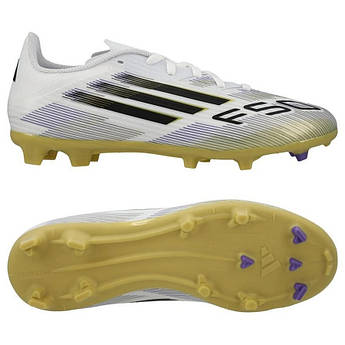 Дитячі футбольні бутси Adidas F50 League MG Junior JH7745, Білий, Розмір (EU) — 35.5