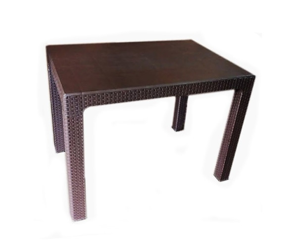 Стіл GSDM Лорі пластиковий ротанг 70*100, фото 1