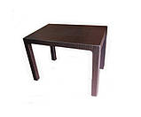 Стіл GSDM Лорі пластиковий ротанг 70*100, фото 2