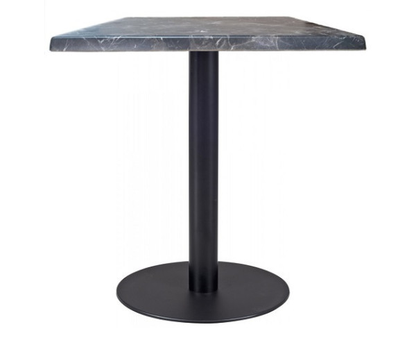 Стіл GSDM Сандро BL квадратний 70*70 см колір чорний, фото 1
