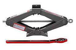 Домкрат механічний Intertool 1.5т x 90-370мм ромбоподібний з тріскачкою (GT0183)