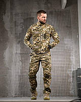 Тактичний костюм армійський Fenix піксель Форма для військовослужбовця фліска штани піксель