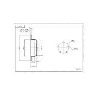 Диск гальмівний Jeep Grand Cherokee, Cherokee (1984-) задній (d305x10mm)