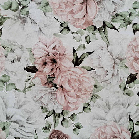 Святкова скатертина для столу на тканинній основіі Блум, фото 1