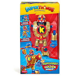 Ігровий набір SuperThings Superbot Golden Armor - Супербот Голден Армор 16 см PSTSP116IN90