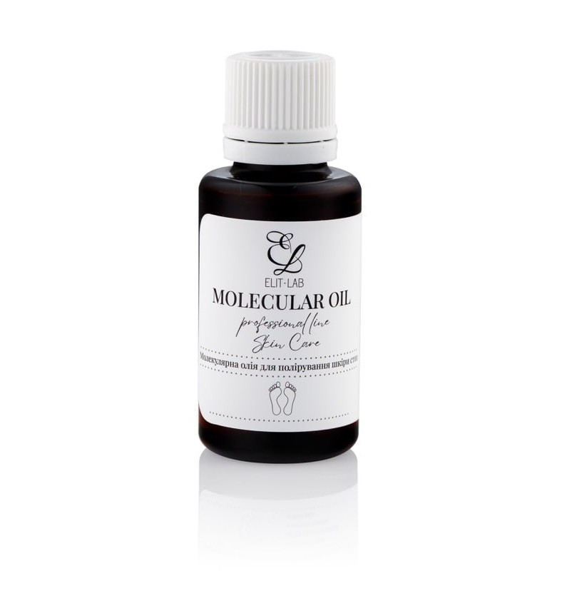 Молекулярна олія для сухих п'ят і полірування стоп 30 мл Molecular Oil, фото 1
