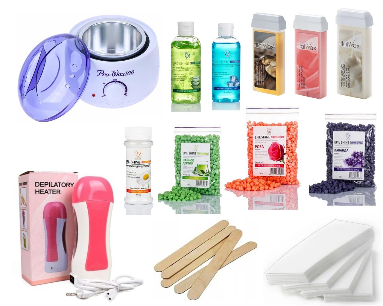 Стартовий набір для депіляції 13 продуктів, фото 1