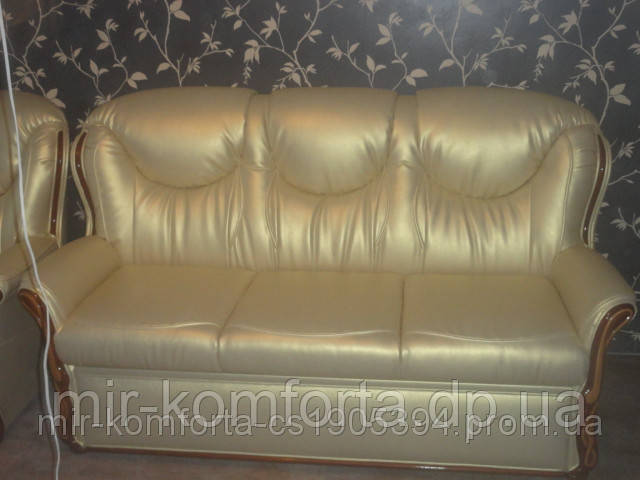 Перетяжка кожаной мебели в Днепропетровске - фото 1 - id-p32368394