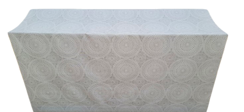 Скатертина-клейонка для столу, на тканинній основі Геометрія, фото 2