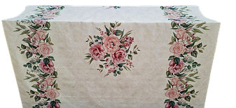 Яскрава клейонка на тканинній основі Прованс, фото 2