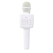 Бездротовий мікрофон караоке Hoco BK5 Cantando Karaoke Blue 1200 мАч 5Вт Зміна голосу Білий