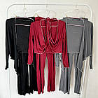 Жіночі піжами №936 Бордо, фото 9