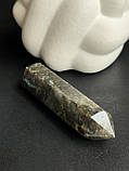 Лабрадор натуральний обеліск з натурального лабрадора обеліск з каменю лабрадор олівець з лабрадору, фото 5