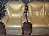 Перетяжка шкіряних меблів у Дніпропетуванні, фото 3