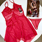 Ажурний пеньюар №8083, фото 2