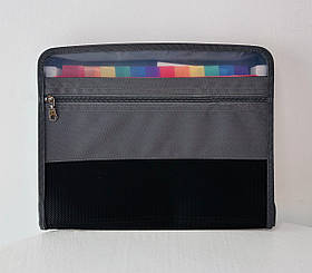 Папка пластикова на блискавці 12 відділень (1207)