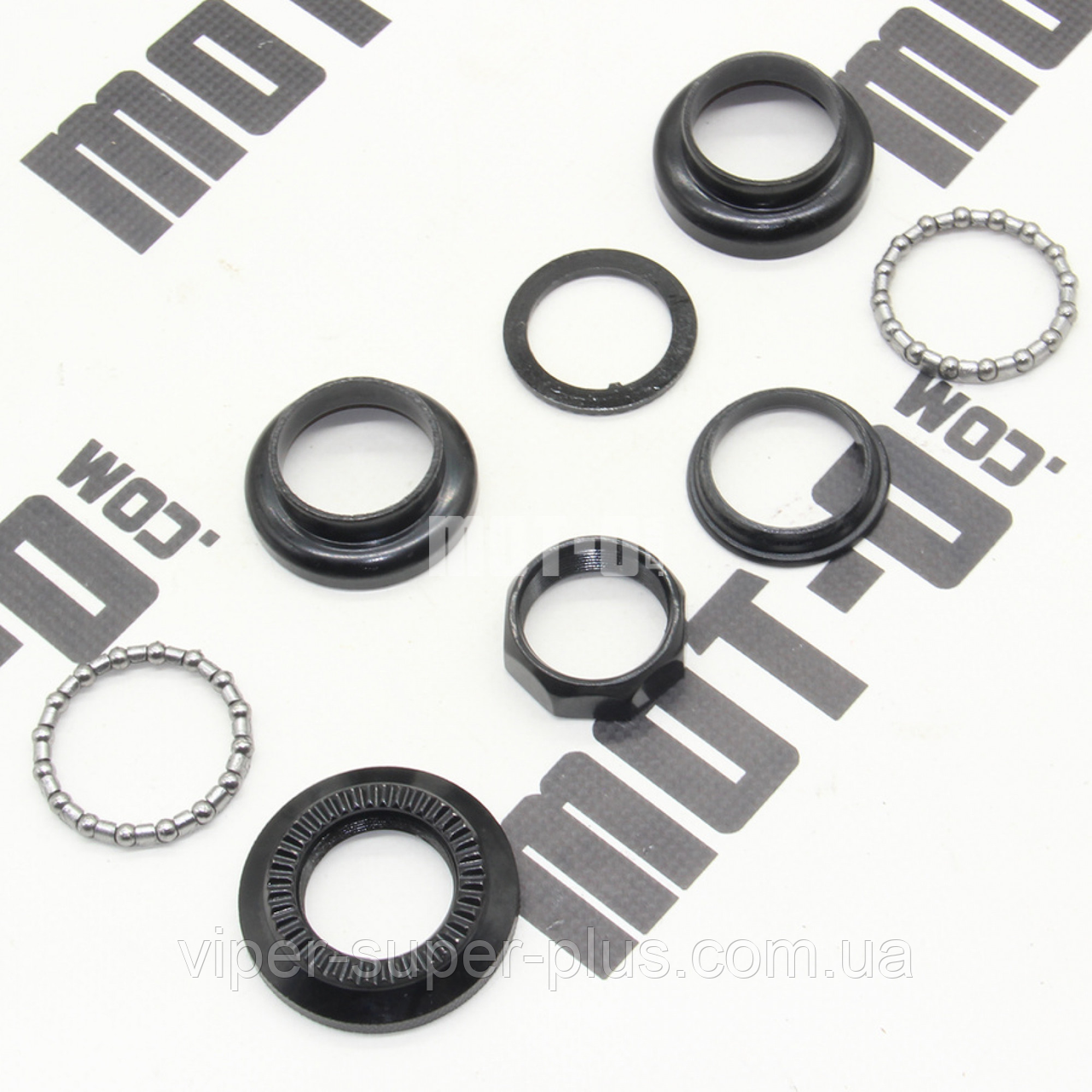 Підшипник рульового вала (комплект) 27 мм Fada FLiT II (FDEB05СLA-72) для електровелосипедів та мототехніки, фото 1