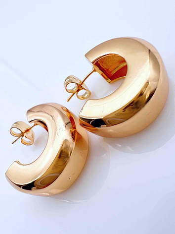 Сережки Xuping позолота, фото 2