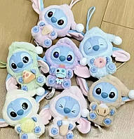 Мяка іграшка брелок Лабубу Стіч рандомный цвет