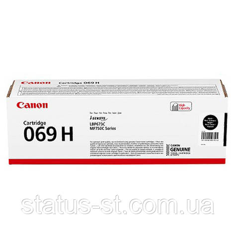 Заправка картриджа Canon 069H black для i-SENSYS MF754Cdw, LBP673Cdw, MF752Cdw, фото 1