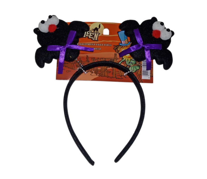 Обруч на Хелловін Кажани one size різнобарвний, фото 1