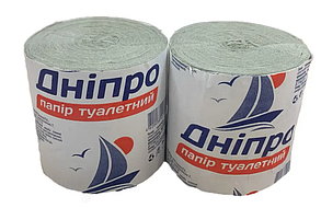 Туалетний папір сірий «Дніпро», 1 рулон
